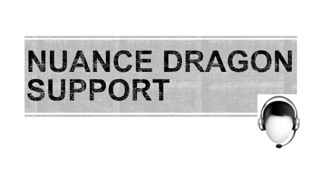 dragon support dragon error , issue with nuance dragon