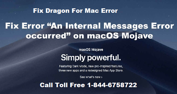 fix dragon for mac error