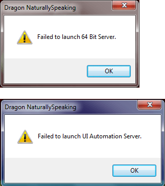 UI Server Failed to Launch