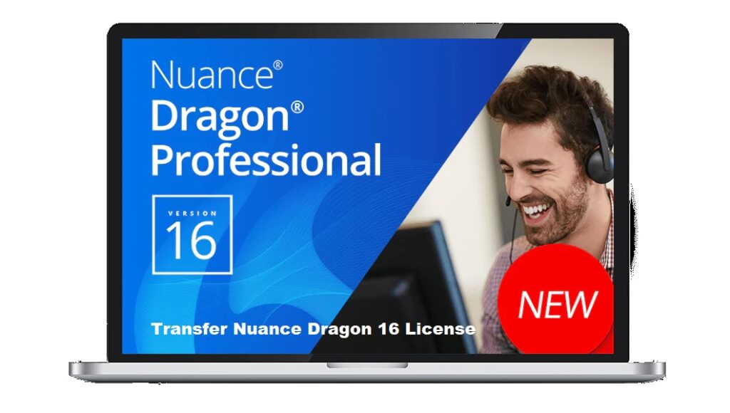 Transfer Dragon Professional 16 license to New Computer